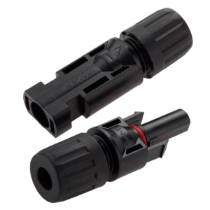 Conector mc4 simple (macho y hembra)