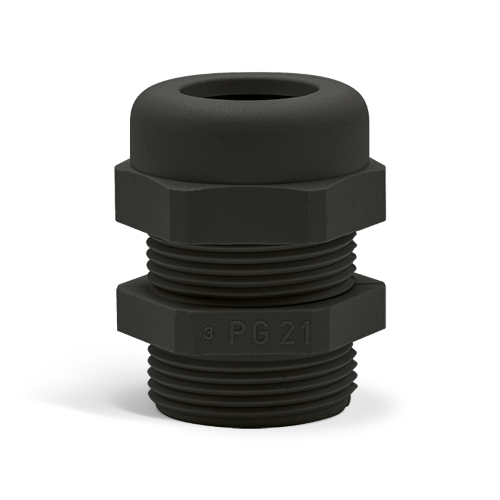 Prensaestopas con tuerca para 1/2"