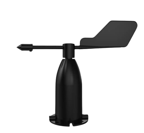 Sensor de dirección del viento de aluminio