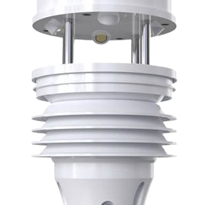 Sensor ultrasónico de velocidad y dirección del viento
